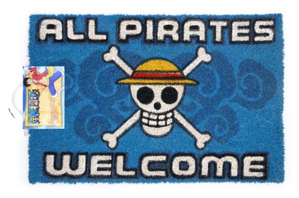 One Piece All Pirates Welcome - wycieraczka