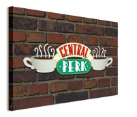 Friends Central Perk Brick - obraz na płótnie