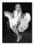 Obraz 60x80 przedstawia słynną fotogrfię Marilyn Monroe