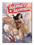 Obraz na płótnie przedstawiający komiksową Wonder Woman