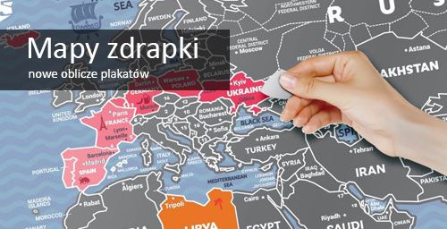Mapy zdrapki na eplakaty.pl