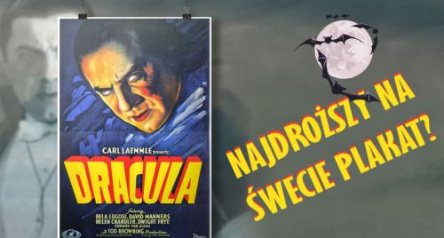 Plakat Dracula najdrożej wycenionym plakatem na świecie
