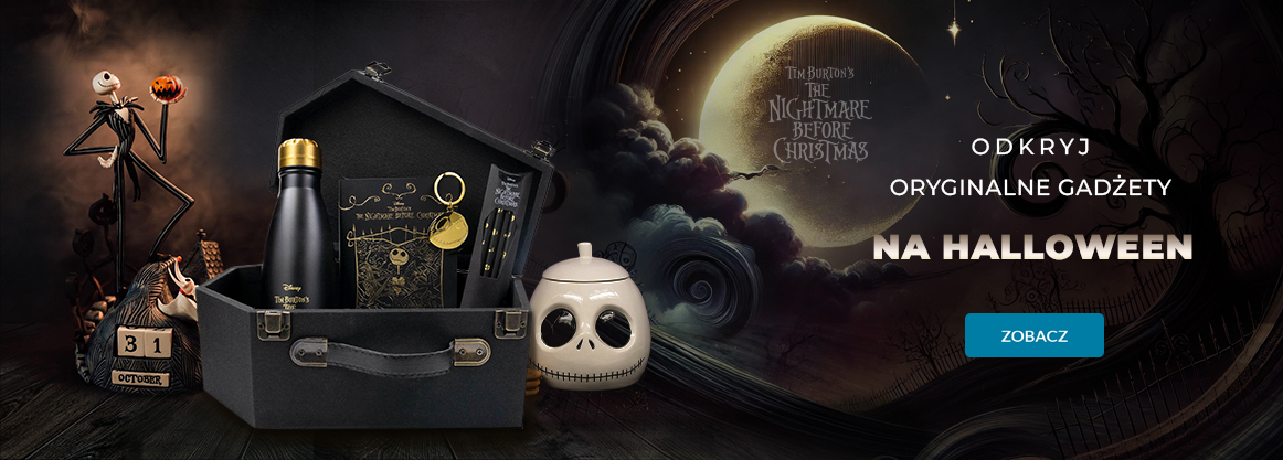 Gadżety Nightmare Before Christmas na Halloween