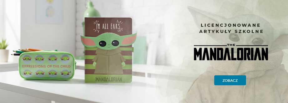 Artykuły szkolne dla Fanów Mandaloriana