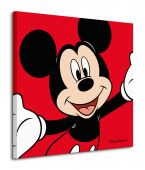postać z filmu animowanego Mickey Mouse na płótnie