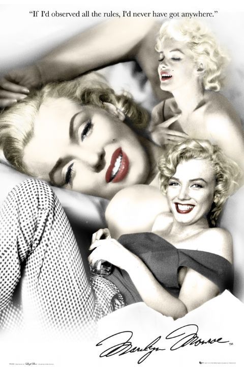 Marilyn Monroe Rules Plakat Sklep Eplakatypl 4191