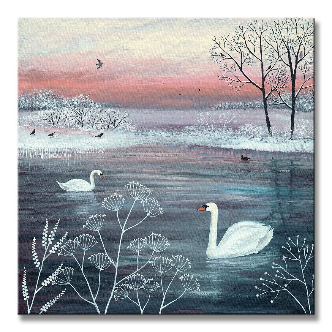 Winter Serenity - Obraz na płótnie | Sklep ePlakaty.pl