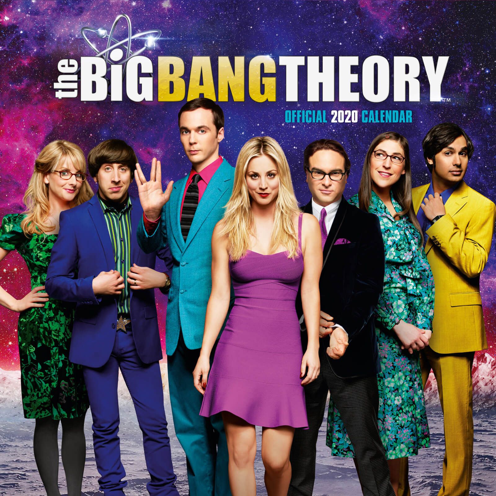 Kalendarz cienny Na 2020 Rok Z Serialu Big Bang Theory Sklep Nice Wall