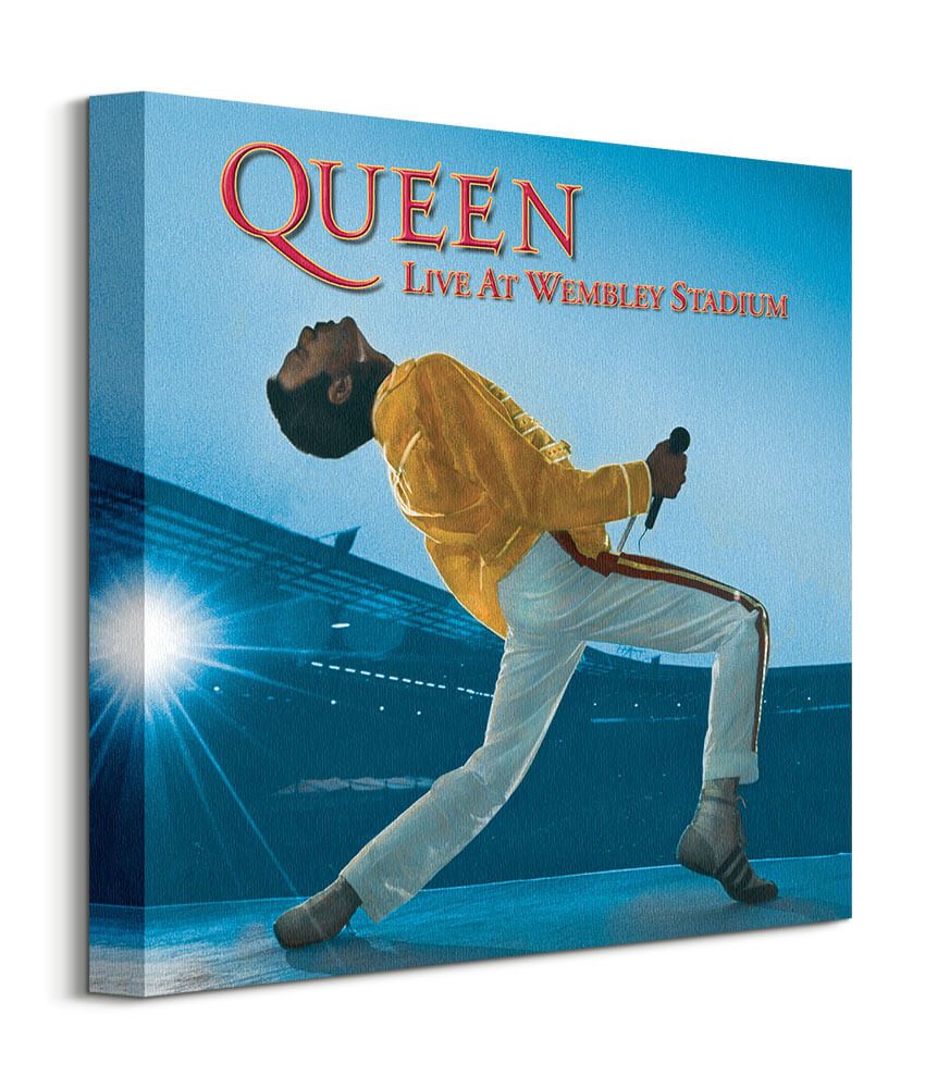 Queen Live at Wembley Stadium Obraz z Freddiem Mercurym ...