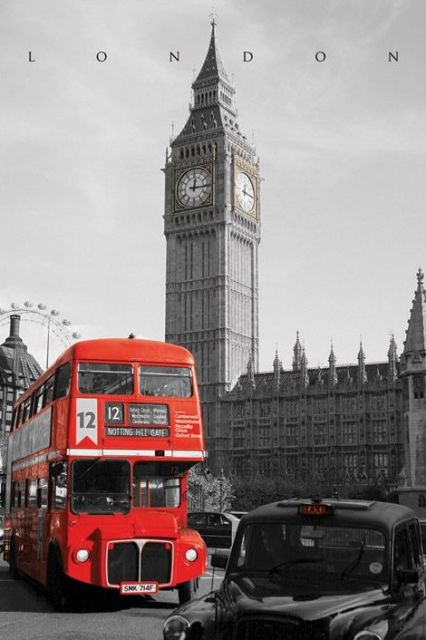 London Westminster - plakat 61x91,5 cm
