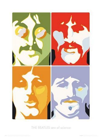 The Beatles Sea Of Science - reprodukcja 60x80 cm
