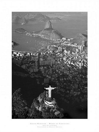 Zdjęcie przedstawiające Rio de Janeiro z lotu ptaka