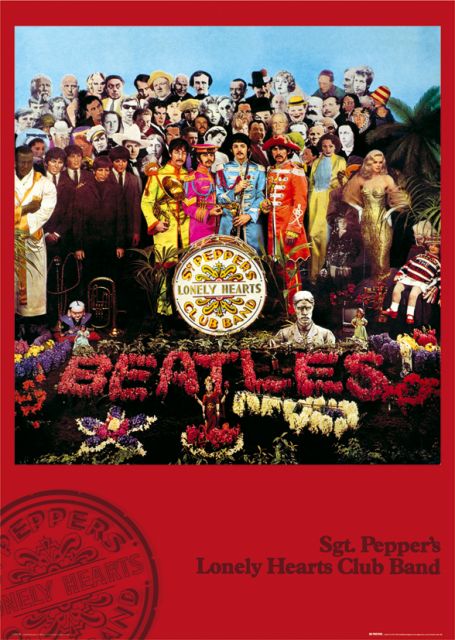 plakat Sgt. Pepper's Lonely Hearts Club Band z The Beatles