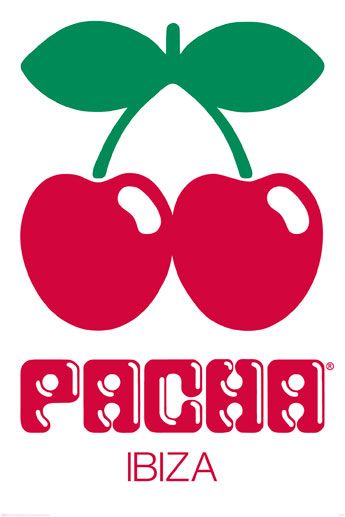 Plakat z wiśniami Pacha Ibiza