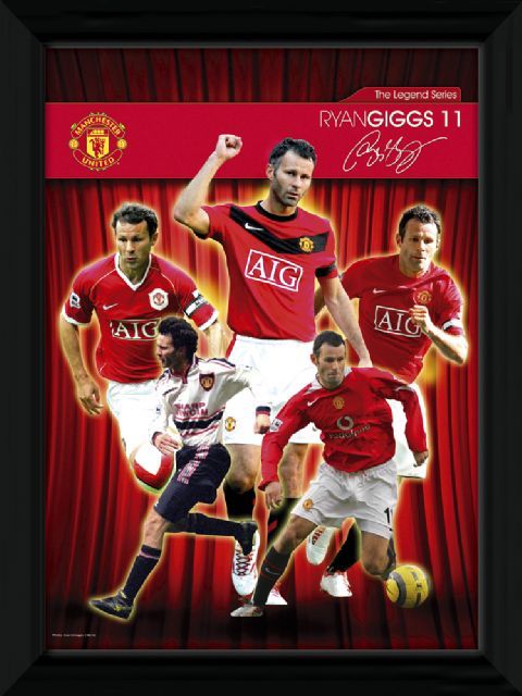 Manchester United Giggs Legend - obraz w ramie