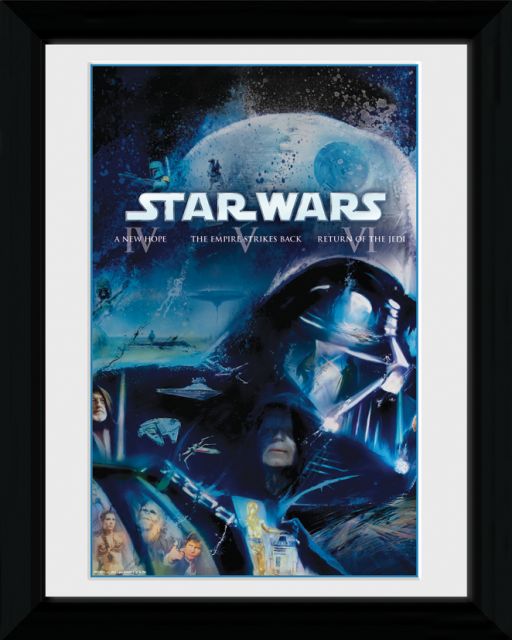 Star Wars Blu Ray Classic - obraz w ramie