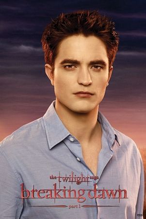 Plakat z filmu Zmierzch - Twilight Breaking Dawn Przed Świtem z Edwardem