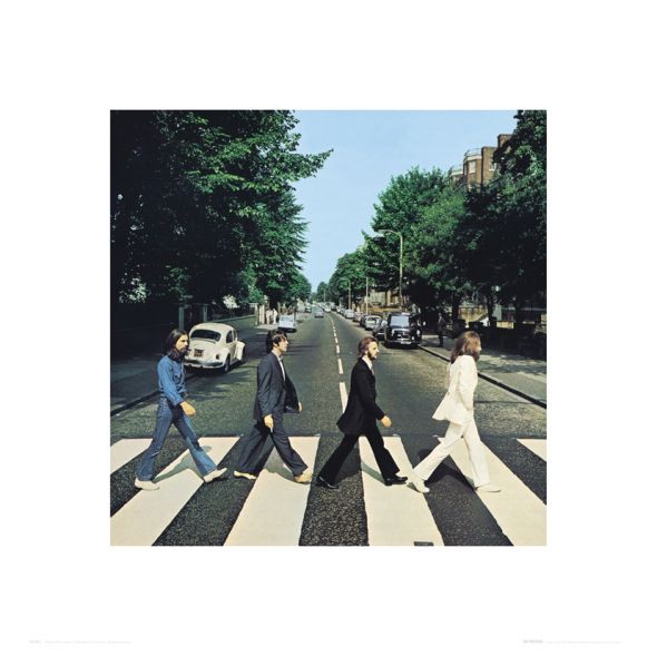 Reprodukcja z zespołem The Beatles na Abbey Road