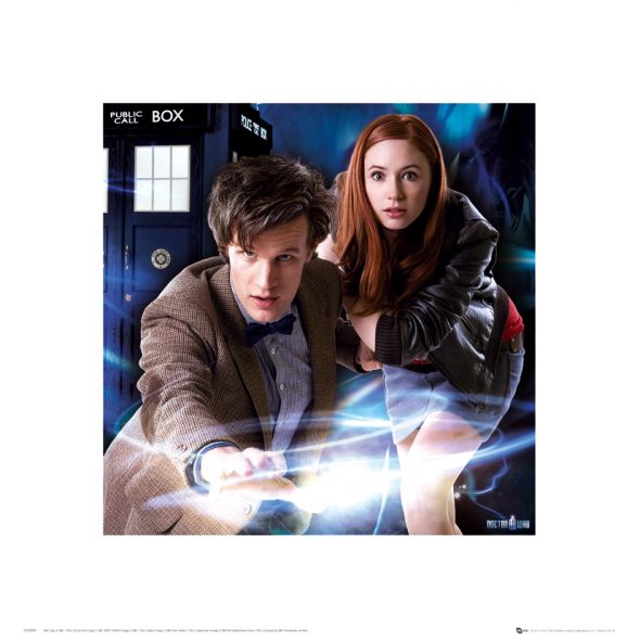 reprodukcja z serialu Doctor Who