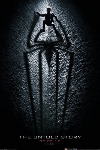 plakat ''The untold story'' do filmu Niesamowity Spider-Man