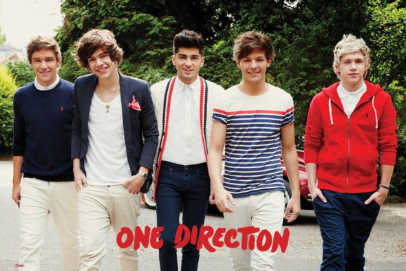 Zdjęcie ekipy z One Direction