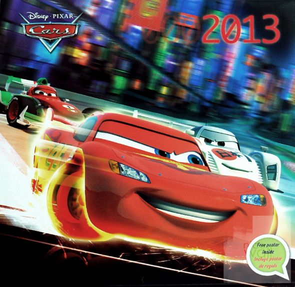 kalendarz na 2013 rok z Cars