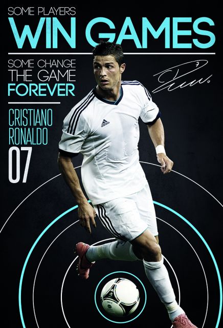 fototapeta z Cristiano Ronaldo