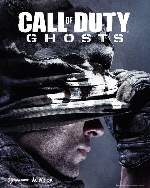 plakat o wymiarach 40x50 cm z żołnierzem z gry Call of Duty