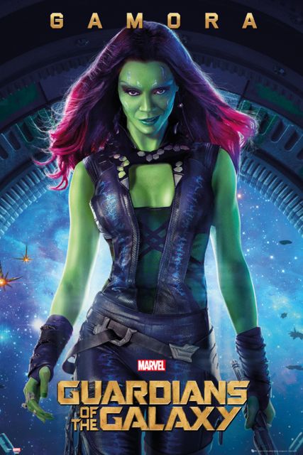 plakaty kinowe Guardians of the Galaxy Gamora