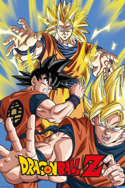 plakat Goku z Dragon Ball