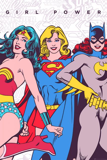 DC Comics (Girl Power) - plakat na ścianę 61x91,5 cm