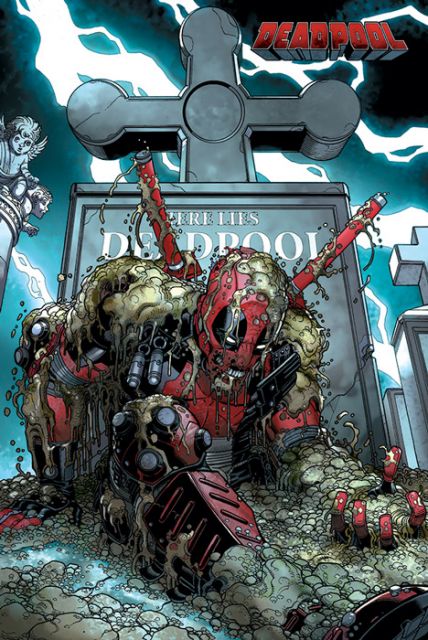 plakat Deadpool (grób)