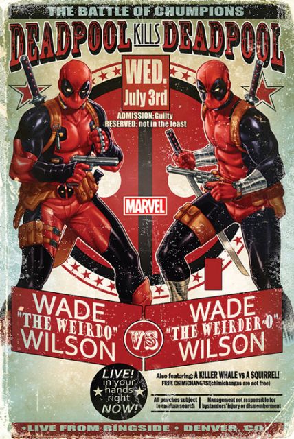 plakat Deadpool (Wade kontra Wade))