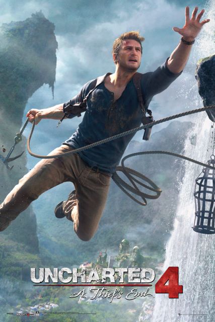 Plakat z gry Uncharted 4 A thiefs End