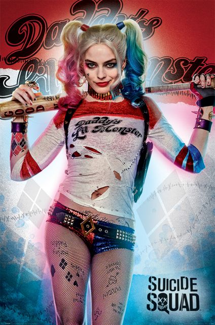 Legion samobójców Harley Quinn - plakat