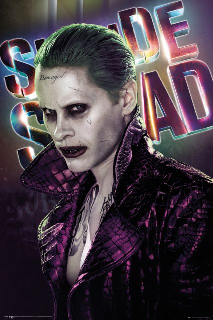 Plakat na ścianę z Legionu Samobójców z Jokerem