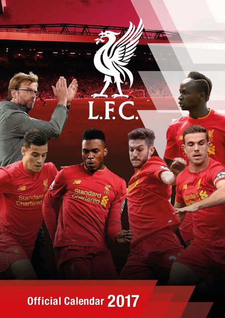 Oficjalny kalendarz na rok 2017 z klubem FC Liverpool