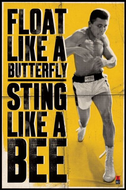 Muhammad Ali (Float Like A Butterfly) - plakat 61x91,5 cm