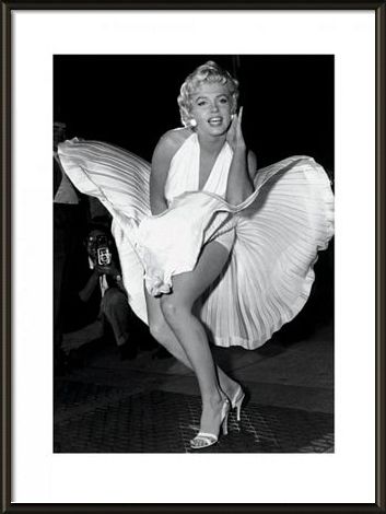 Marilyn Monroe seven year itch - obraz w ramie