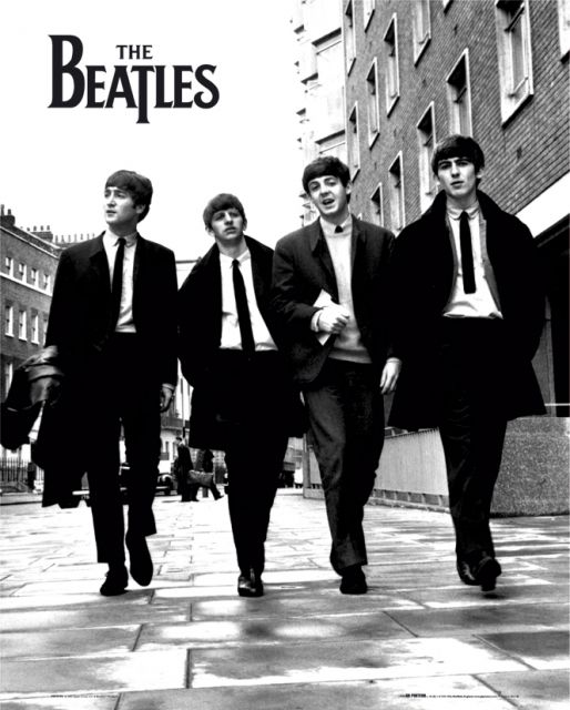 The Beatles (in London) - plakat 40x50 cm