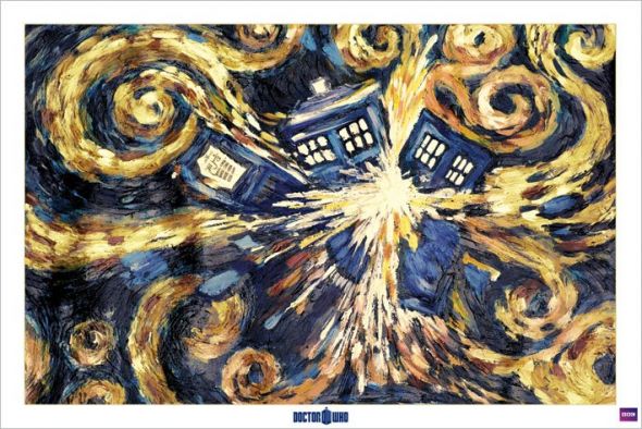 plakat z Doctor Who (Exploding Tardis) 61x91,5 cm