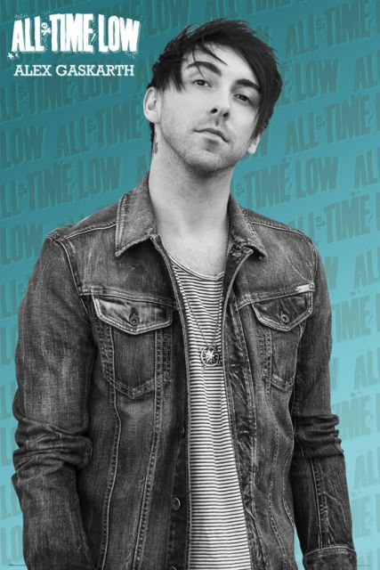 plakaty zespołu All Time Low Alex