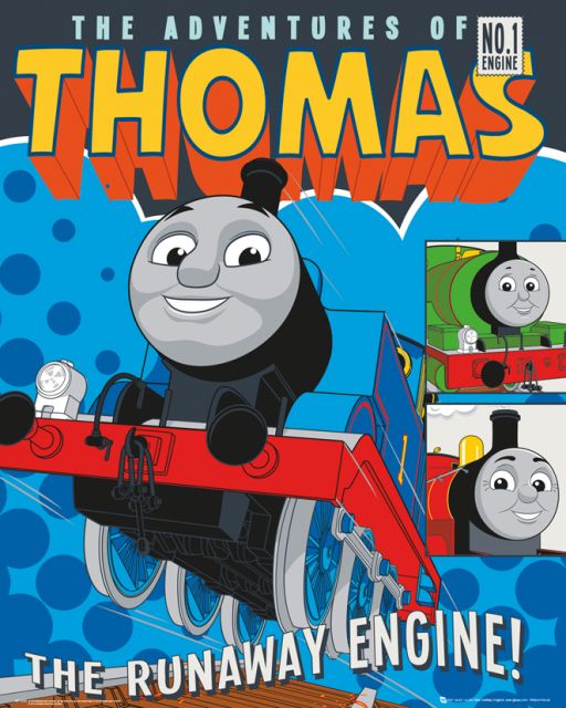 plakat z bajki Tomek i przyjaciele Runaway Engine