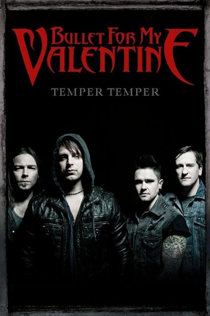plakat z zespołem Bullet for My Valentine