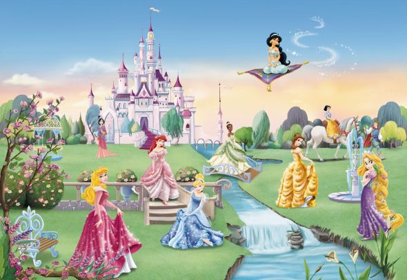Fototapety na ścianę Disneya Zamek Księżniczek