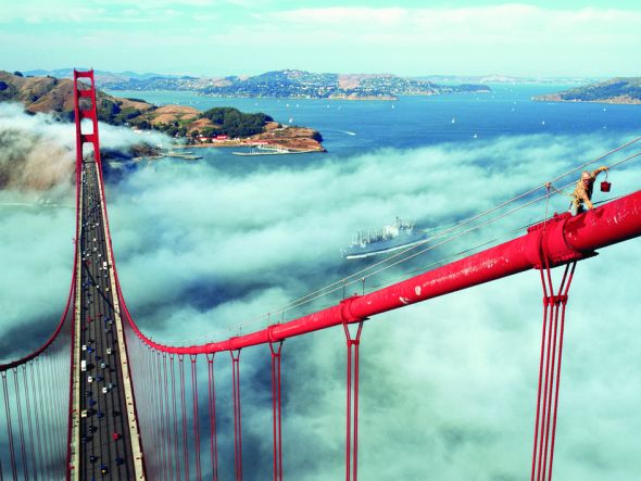 Golden Gate - San Francisco - reprodukcja na ścianę