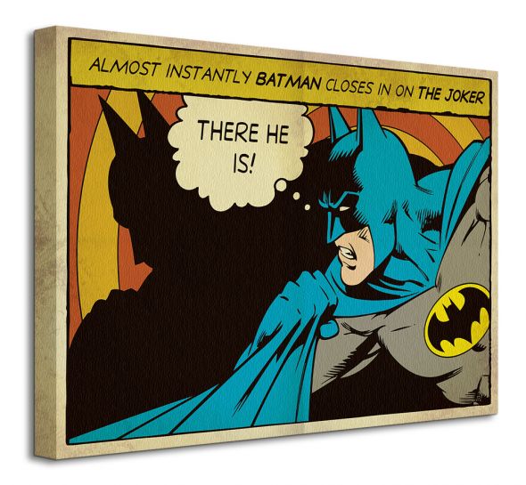 dc comics batman - obraz na płótnie
