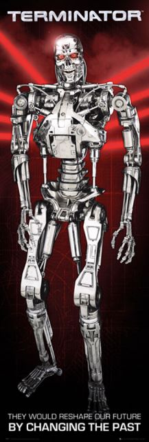 Terminator Future Shock - plakat 53x158 cm