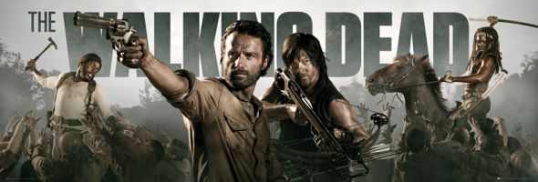 plakat z serialu The Walking Dead Banner