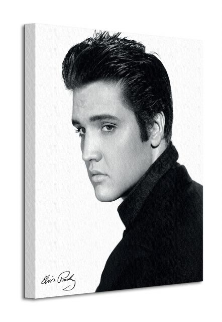 Elvis (portret) - Obraz na płótnie